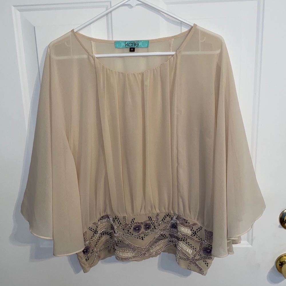 🤎Flowy Blouse🤎